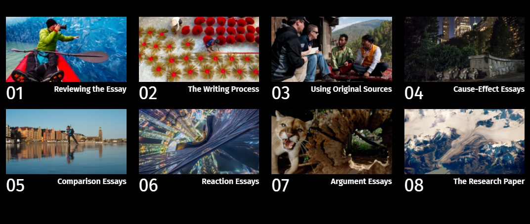 Great Writing Level 5 Table of Contents